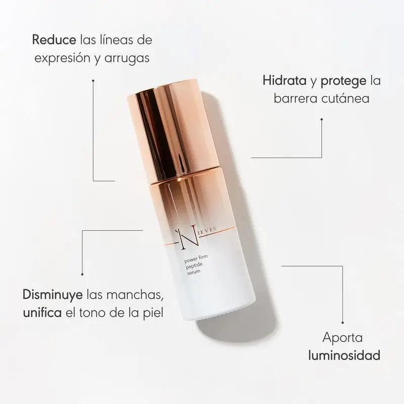 Nieves By Nieves Álvarez Power Firm Peptide -kiinteyttävä seerumi, 30 ml