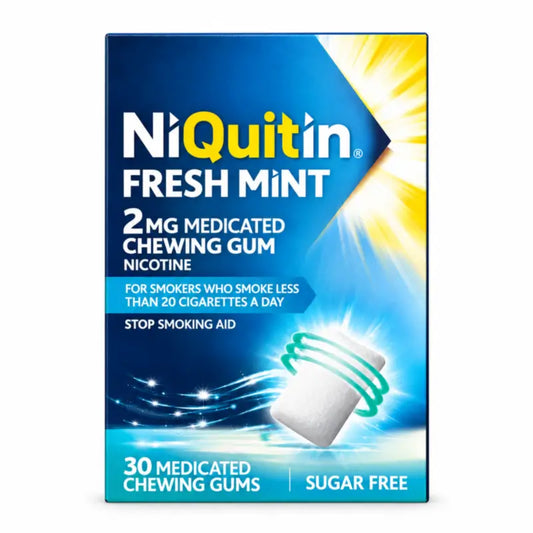Niquitin Fresh Mint 2 mg, 30 purukumia