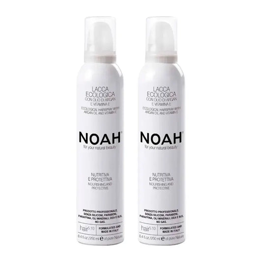 Noah E-vitamiinipitoinen hiusvoide, 2 x 250 ml:n pakkaus.