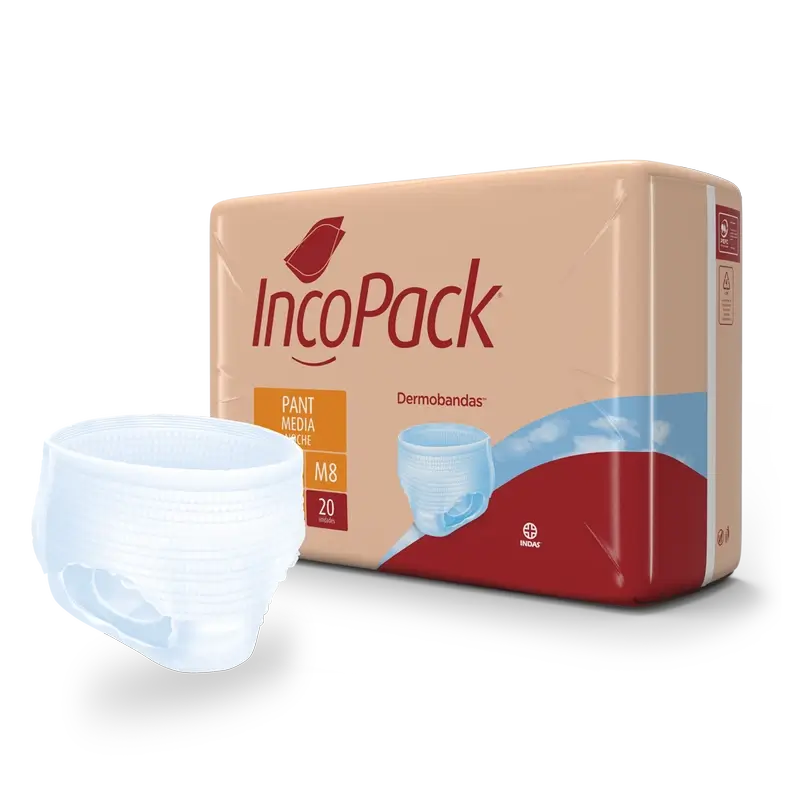 Incopack yöpöksyt, keskikoko, 80 kpl
