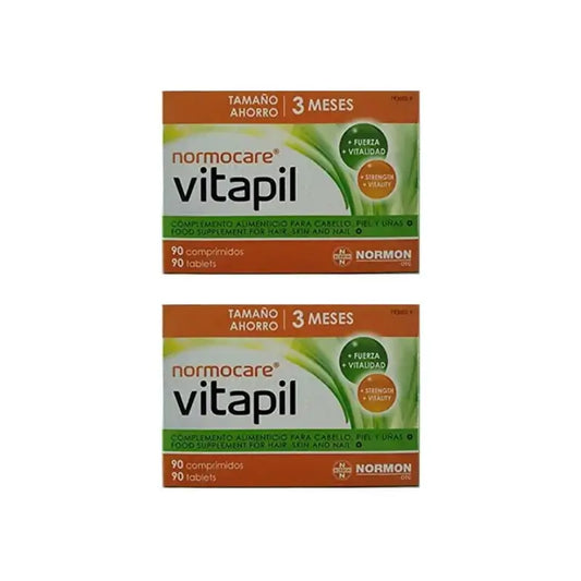 Normocare Vitapil, 2 x 90 tablettia 