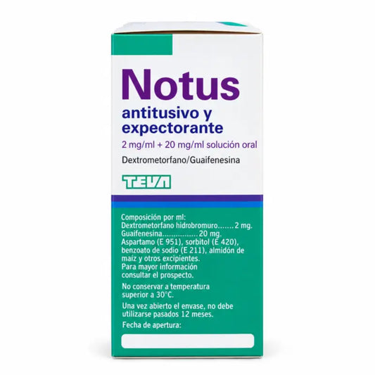 Notus – yskänlääke ja yskänliuotin, 200 ml