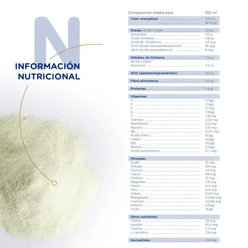Novalac 2 jatkomaitoseos, 12 x 800 g:n pakkaus