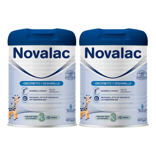 Novalac 3 kasvumaito, 2 x 800 g