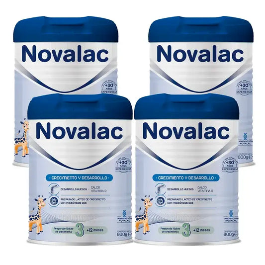 Novalac 3 kasvumaito, 4 x 800 g