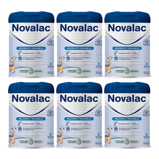 Novalac 3 kasvumaito, 6 x 800 g