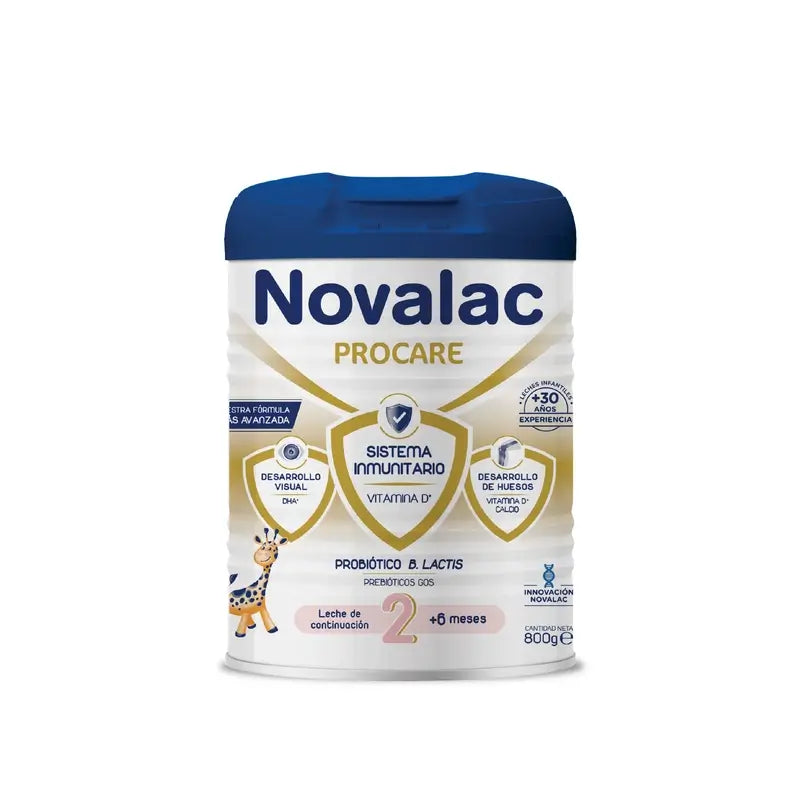 Novalac Procare 2 jatkomaito, 8 x 800 g