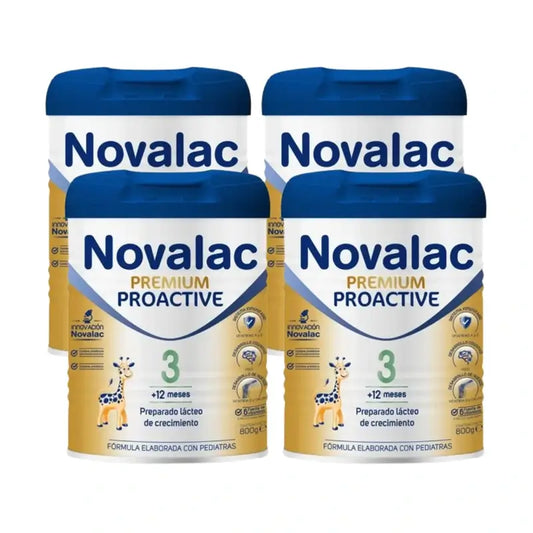 Novalac Premium Proactive 3 Growing-Up Milk, 4X800 Gr