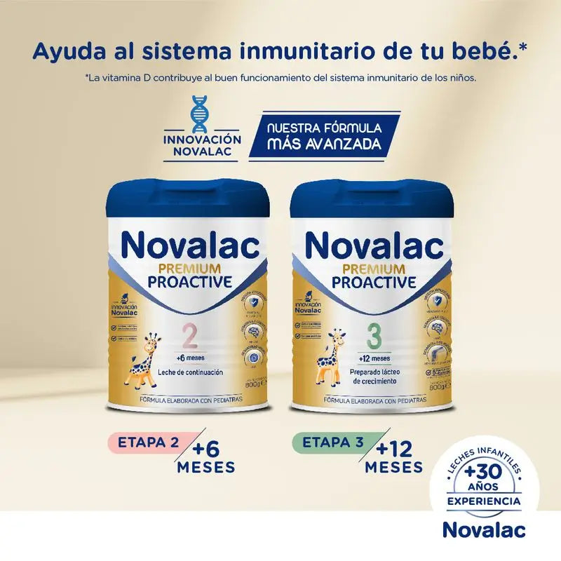 Novalac Premium Proactive 3 kasvumaito, 800 g