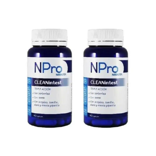 Npro Cleanintest, 2 x 60 kapselia 