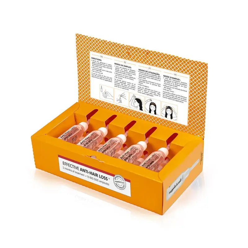 Nuggela & Sulé Premium – Tehokas hiustenlähtöä ehkäisevä hoito, 10 ampullia à 10 ml