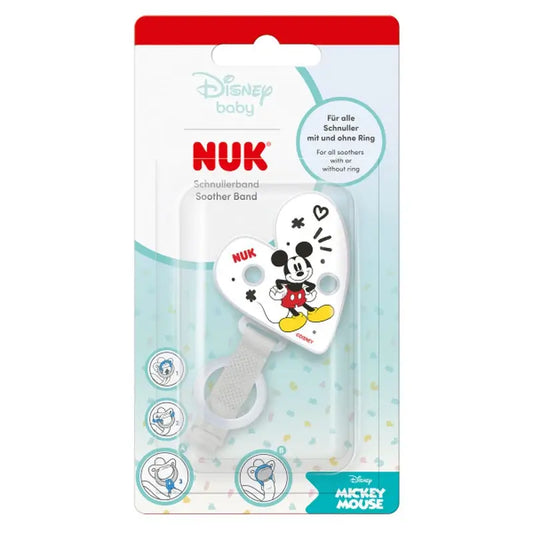 NUK:n Mickey Mouse -tuttipidike 0 kuukautta+