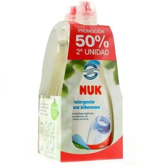 Nuk-tuttipullojen puhdistusneste, tarjouspakkaus, 2 kpl