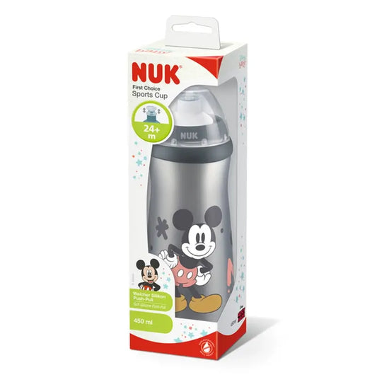 Nuk Sports Cup Mickey Mouse 24M+ silikoni, 450 ml
