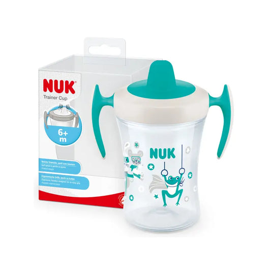 Nuk Trainer Cup -opetuskuppi +6 kuukautta, vihreä, 230 ml