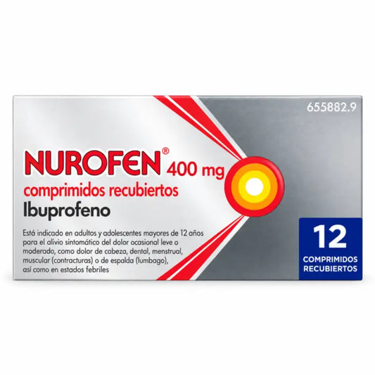Nurofen 400 mg, 12 päällystettyä tablettia