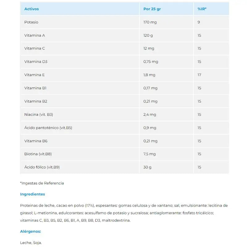 Nutergia Ergynutril Cacao, 350 g   