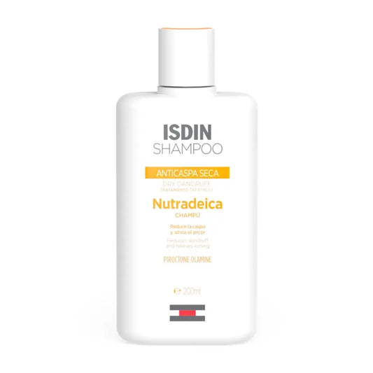 Isdin Nutradeica kuivan hilseen hoitoon tarkoitettu shampo 200 ml 