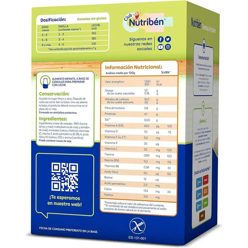 Nutriben gluteeniton viljapuuro 600 g