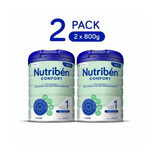 Nutribén Confort 1 Aloitusmaito, 2 x 800 g
