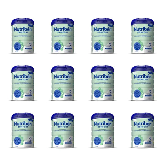 Nutribén Confort 2 Jatkomaitoseos, 12 x 800 g