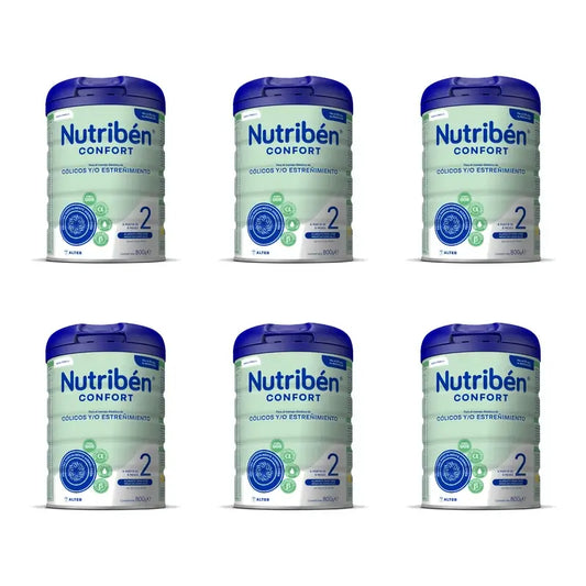 Nutribén Confort 2 Jatkoravinto, 6 x 800 g