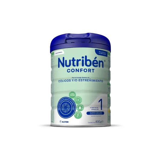 Nutribén Confort 1 -aloitusmaito, 800 g
