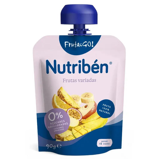Nutriben Fruta&Go Sekalaiset hedelmät 90 g