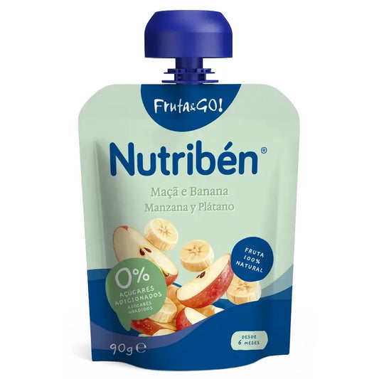Nutriben Fruta&Go Omena-banaani 90 g