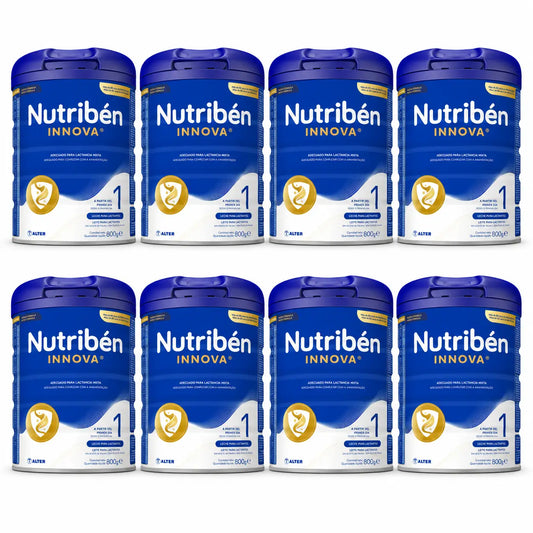Nutribén Innova 1 Top Protein -aloitusmaito, 8 x 800 g