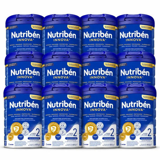 Nutribén Innova 2 Jatkomaitoseos, 12 x 800 g