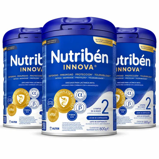 Nutribén Innova 2 Jatkomaito, 3 x 800 g