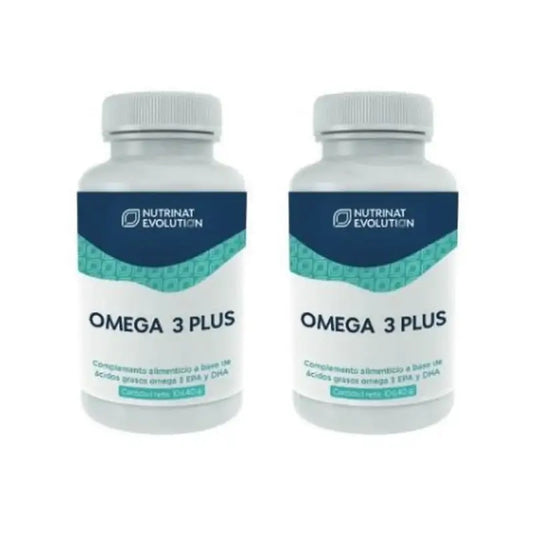 Nutrinat Evolution Omega 3 Plus, 2 x 60 kapselia 