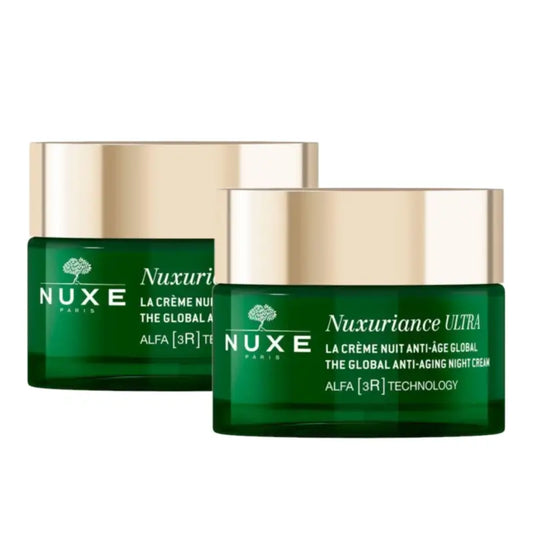 Nuxe Nuxuriance Ultra -ikääntymistä ehkäisevä yövoide, 2 x 50 ml:n pakkaus