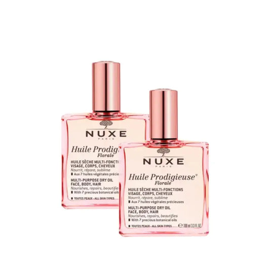 Nuxe Huile Prodigieuse Florale -sumutinpakkaus, 2 x 100 ml