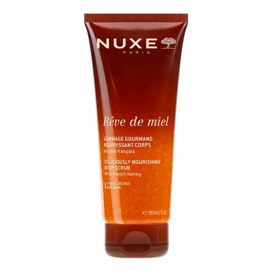 Nuxe Rêve de Miel ravitseva vartalonkuorinta-aine 200 ml