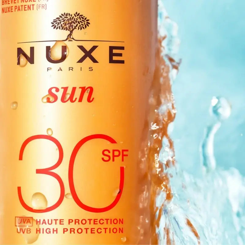 Nuxe Sun Spray Solar Delicioso -aurinkosuojasuihke kasvoille ja vartalolle, SPF 30