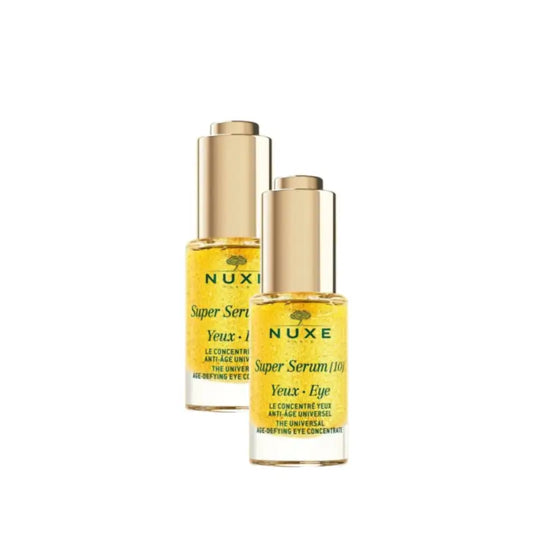Nuxe Super Sérum [10] Yleiskäyttöinen ikääntymistä ehkäisevä silmänympärysvoide, 2 x 15 ml:n pakkaus