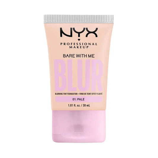 Nyx Bare With Me Blur -meikkipohja, mattapinta, sävy Pale, 30 ml
