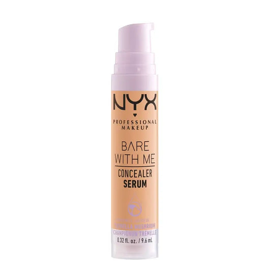 Nyx Bare With Me -seerumi ja peitevoide, sävy Medium Gold, 9,6 ml