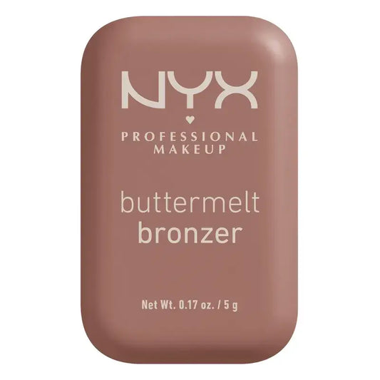 Nyx Buttermelt Bronzer -aurinkopuuteri 02 All Butta'D Up, 5 g