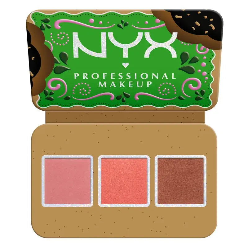 Nyx Buttermelt -kasvopaletin aurinkopuuterit, 3 x 4 g