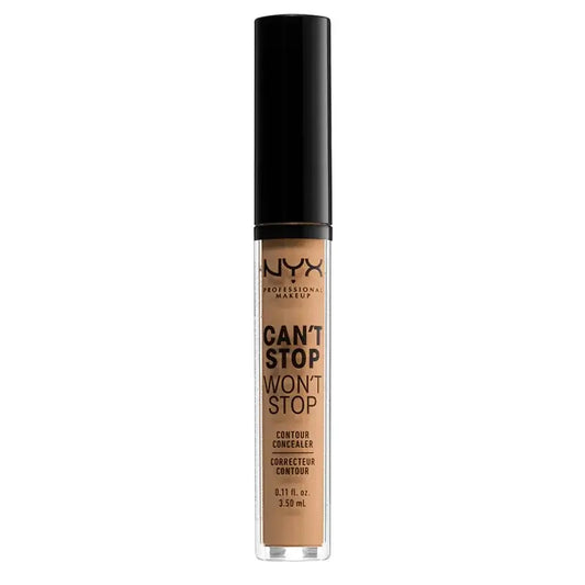 Nyx pitkäkestoinen, ei-tukkeuttava peitevoide Can’T Stop Won’T Stop, sävy 10.3 Neutral Buff, keskivaalealle iholle, 3,5 ml