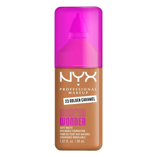 Nyx Cosmetics Make Em Wonder -meikkivoide, Gold Caramel, 30 ml