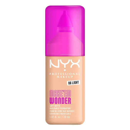 Nyx Cosmetics Make Em Wonder -meikkivoide, vaalea, 30 ml