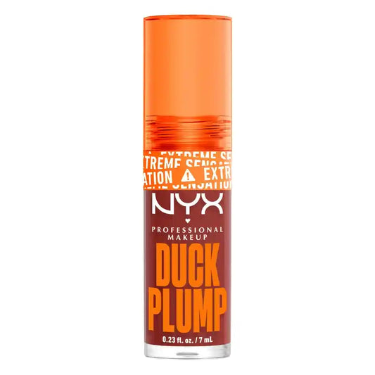 Nyx Duck Plump High Pigment Lip Gloss, volyymia antava huulikiilto, Brick Of Time 06, 7 ml
