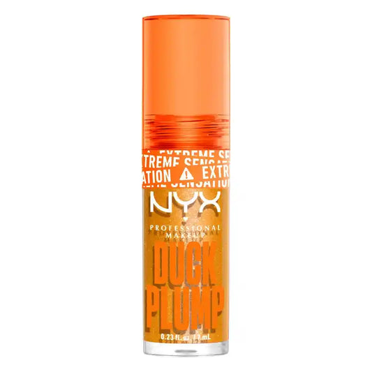 Nyx Duck Plump High Pigment Lip Gloss – volyymia antava huulikiilto, Glitter Gold 22, 7 ml