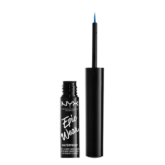 Nyx Epic Wear -nestemäinen silmänrajauskynä, sävy Sapphire Blue, 3,5 ml, 3,5 ml