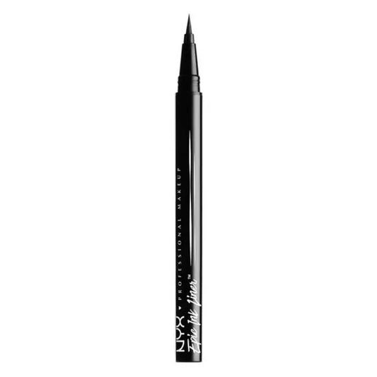 Nyx Eyeliner Waterproof Epic Ink Liner, sivellinkärki, vedenkestävä, 1 ml