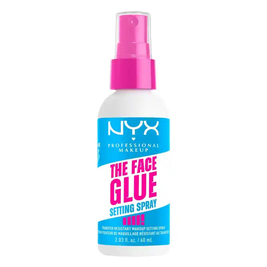 Nyx Face Glue Setting Spray, pitkäkestoinen kiinnityssuihke, 60 ml